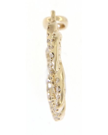 FLORAL STYLE DIAMOND PENDANT (TP1399)
