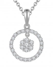 ROUND DIAMOND PENDANT (TP1403)