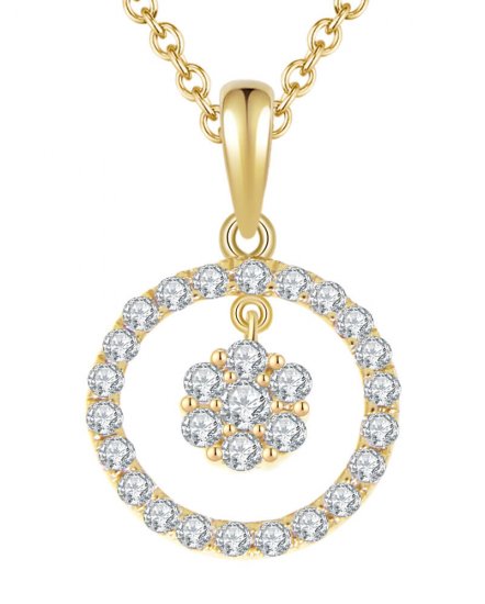 ROUND DIAMOND PENDANT (TP1403)