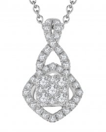 RHOMBUS DIAMOND PENDANT (TP1417)