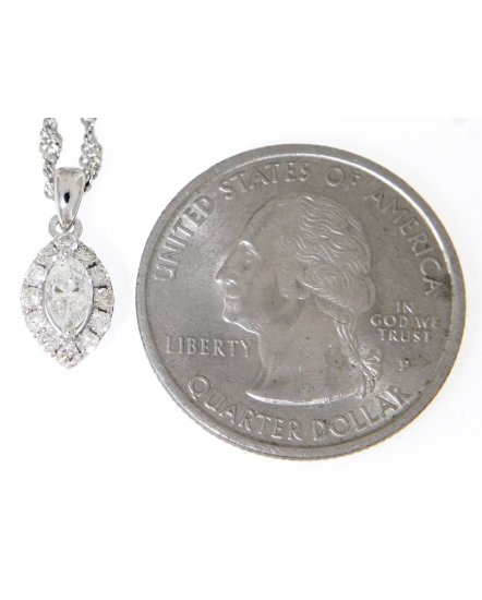 MARQUISE DIAMOND PENDANT (TP1425)