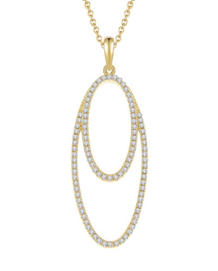 OVAL DIAMOND PENDANT (TP1437)