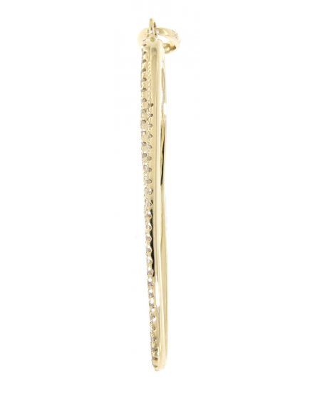 OVAL DIAMOND PENDANT (TP1437)