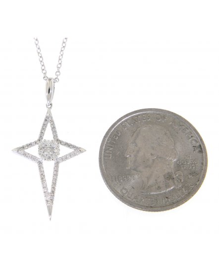 CROSS DIAMOND PENDANT (TP1441)