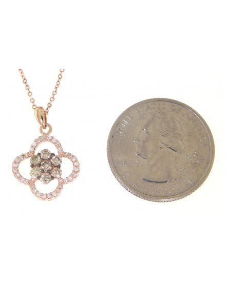 CLOVER STYLE DIAMOND PENDANT (TP1455)