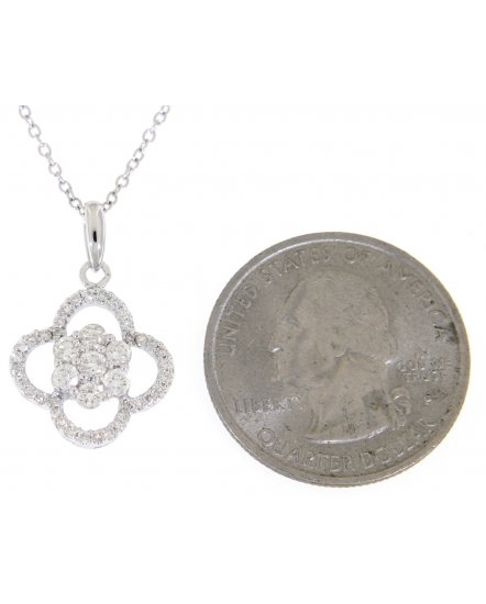 CLOVER STYLE DIAMOND PENDANT (TP1455)