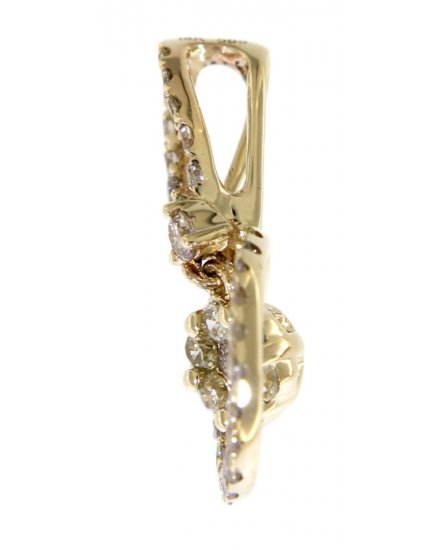 ROUND CLUSTER  DIAMOND PENDANT (TP1458)