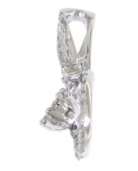 ROUND CLUSTER  DIAMOND PENDANT (TP1458)