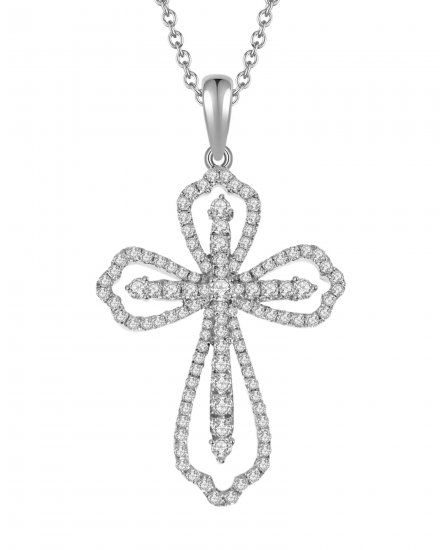 CROSS DIAMOND PENDANT (TP1477)