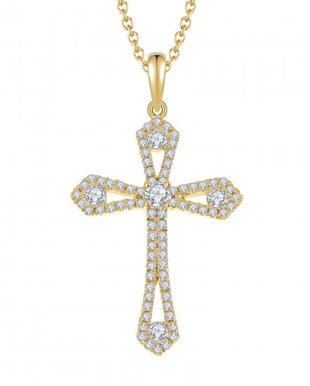 CROSS DIAMOND PENDANT (TP1478)