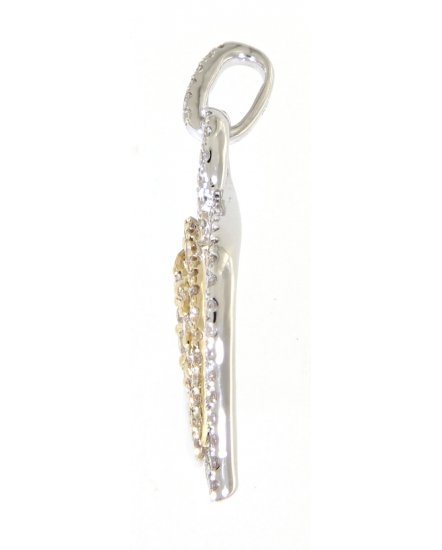 LEAF DIAMOND PENDANT (TP1486)