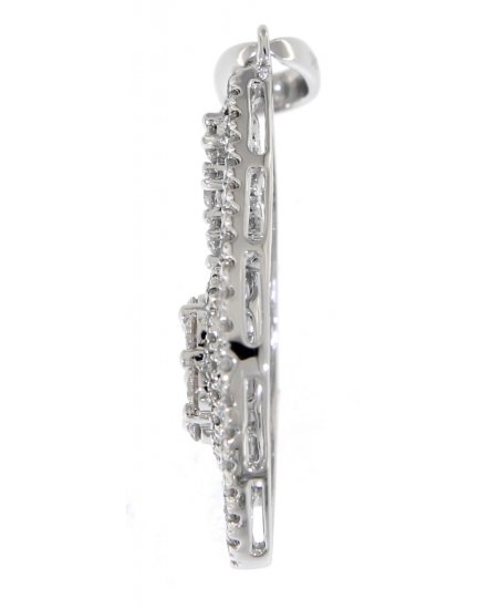 LEAF STYLE DIAMOND PENDANT (TP1487)