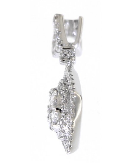 RHOMBUS STYLE DIAMOND PENDANT (TP1498)