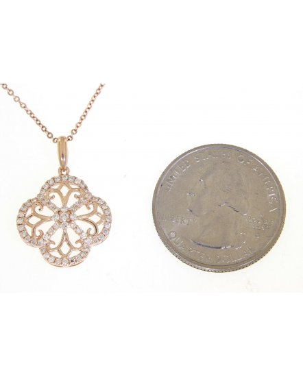 CLOVER STYLE DIAMOND PENDANT (TP1504)