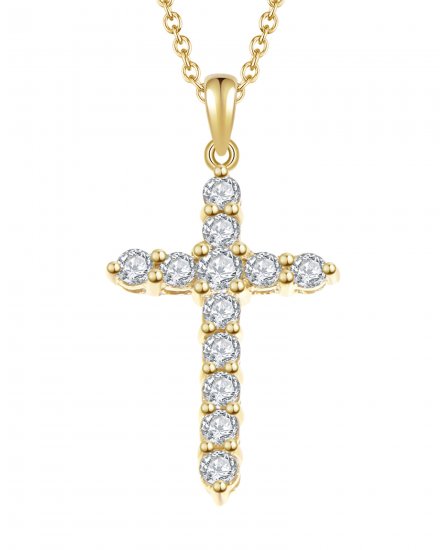 CROSS DIAMOND PENDANT (TP1522)