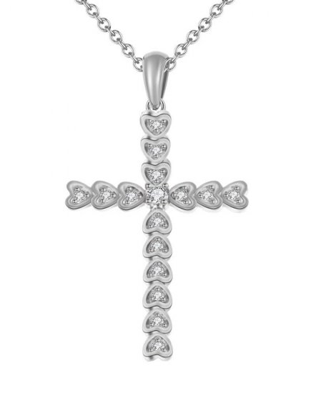 CROSS DIAMOND PENDANT (TP1525)
