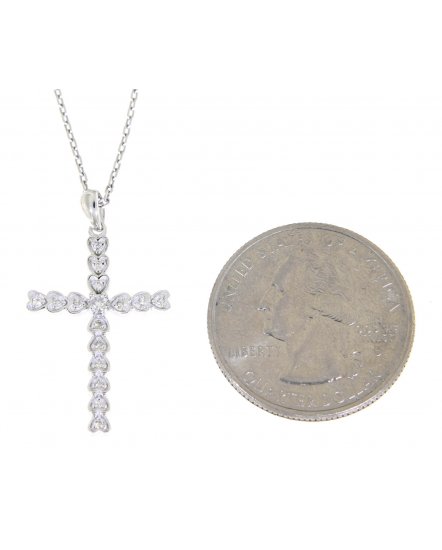 CROSS DIAMOND PENDANT (TP1525)