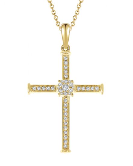 CROSS DIAMOND PENDANT (TP1528)