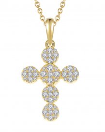 CROSS DIAMOND PENDANT (TP1529)