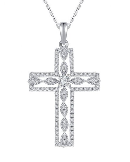 CROSS DIAMOND PENDANT (TP1531)