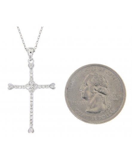 CROSS DIAMOND PENDANT (TP1532)