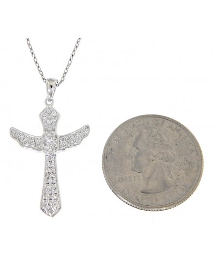 CROSS DIAMOND PENDANT (TP1534)