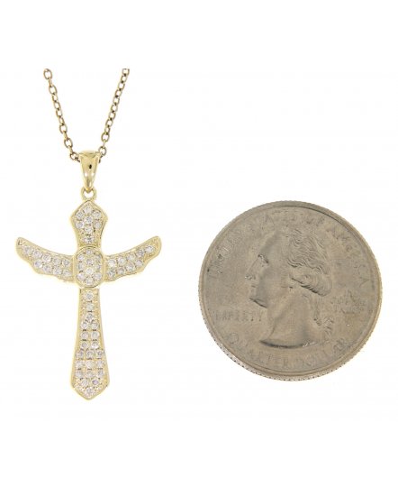 CROSS DIAMOND PENDANT (TP1534)