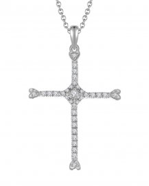 CROSS DIAMOND PENDANT (TP1535)