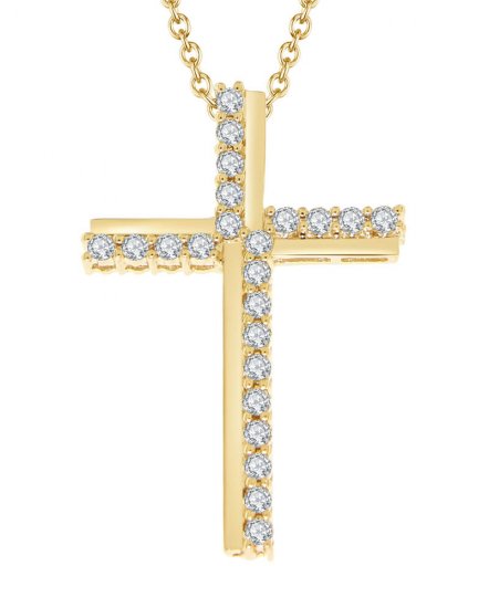 CROSS DIAMOND PENDANT (TP1538)