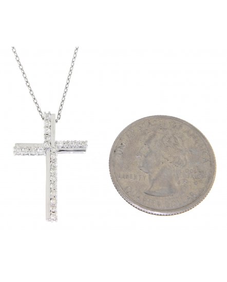 CROSS DIAMOND PENDANT (TP1538)