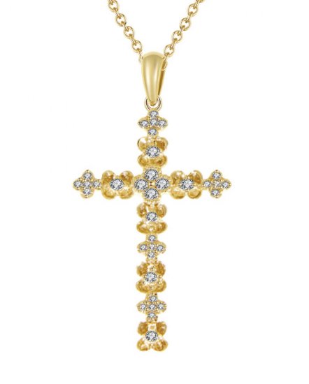 CROSS DIAMOND PENDANT (TP1539)