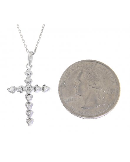 CROSS DIAMOND PENDANT (TP1541)