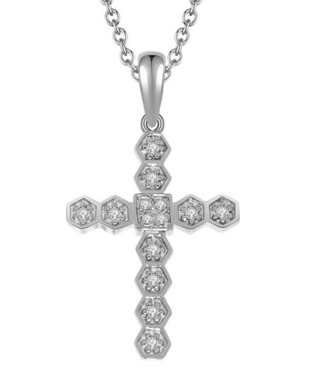 CROSS DIAMOND PENDANT (TP1542)