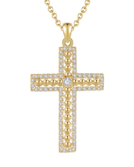 CROSS DIAMOND PENDANT (TP1545)
