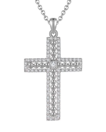 CROSS DIAMOND PENDANT (TP1545)