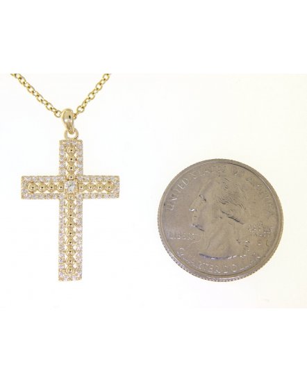 CROSS DIAMOND PENDANT (TP1545)