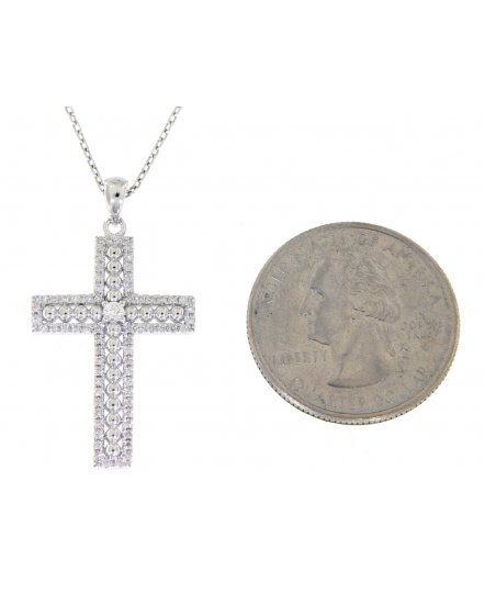 CROSS DIAMOND PENDANT (TP1545)