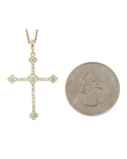 CROSS DIAMOND PENDANT (TP1549)