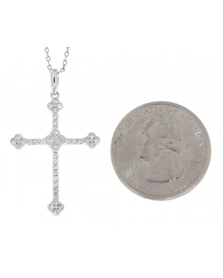 CROSS DIAMOND PENDANT (TP1549)