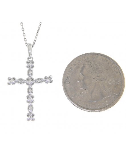 CROSS DIAMOND PENDANT (TP1550)