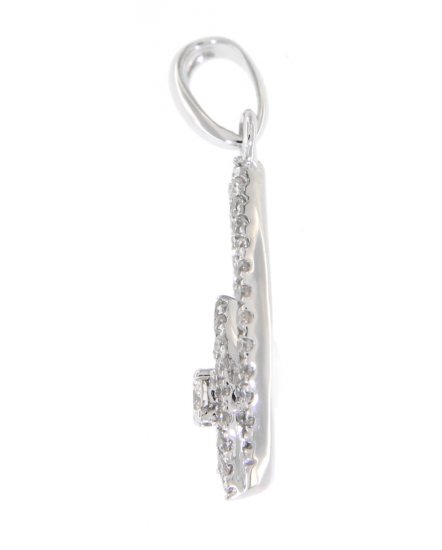 MARQUISE STYLE DIAMOND PENDANT (TP1557)