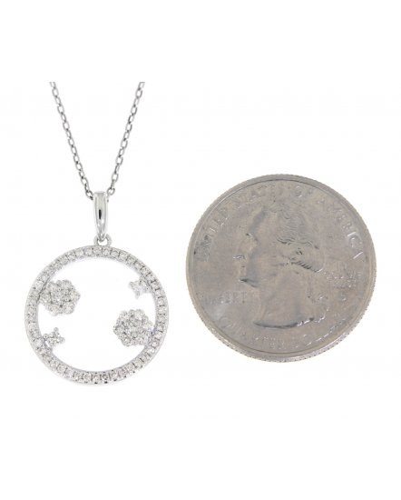ROUND DIAMOND PENDANT (TP1563)