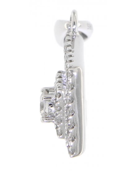 SQUARE SHAPE DIAMOND PENDANT (TP1567)