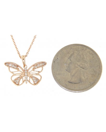 BUTTERFLY DIAMOND PENDANT (TP1573)