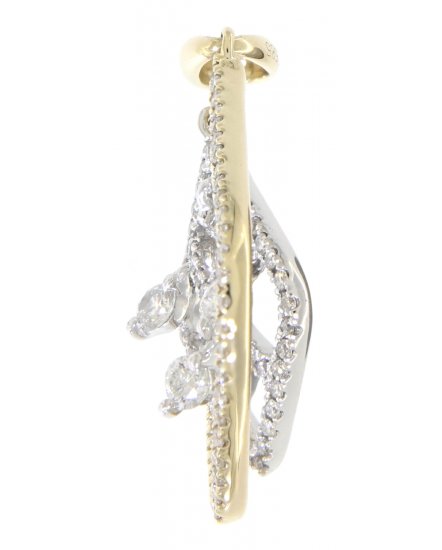 LEAF DIAMOND PENDANT (TP1575)
