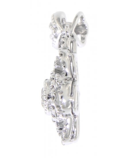 FLORAL STYLE DIAMOND PENDANT (TP1577)