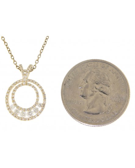 ROUND DIAMOND PENDANT (TP1589)