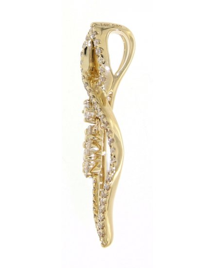 LEAF STYLE DIAMOND PENDANT (TP1600)