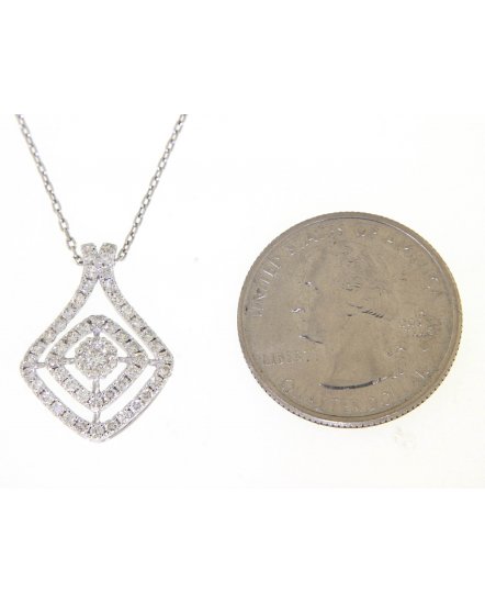 LEAF STYLE DIAMOND PENDANT (TP1610)