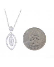 MARQUISE DIAMOND PENDANT (TP1620)